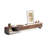Walnut + Beige Manufactured Wood TVStands