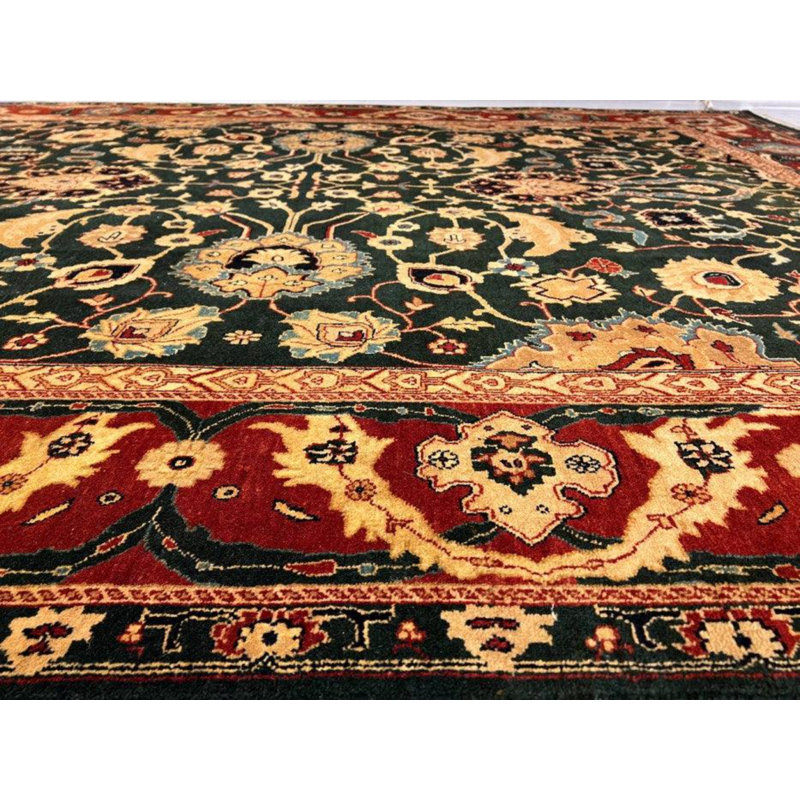 Oriental Area Rug in Green