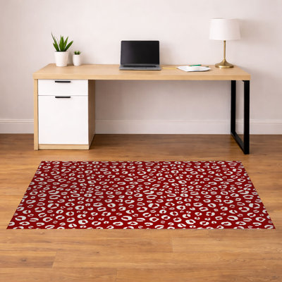 Tapis de bureau léger Leopard Play
