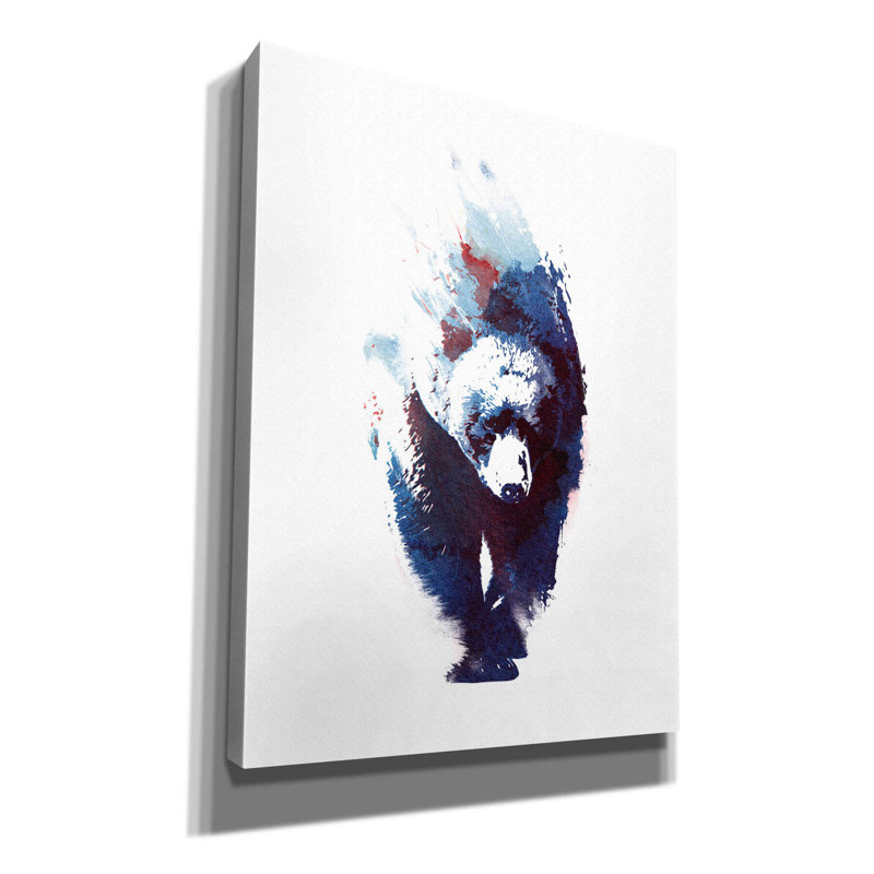 «Mort Run» par Robert Farkas, estampe numérique sur toile, H 16 po x l 12 po x P 0,75 po