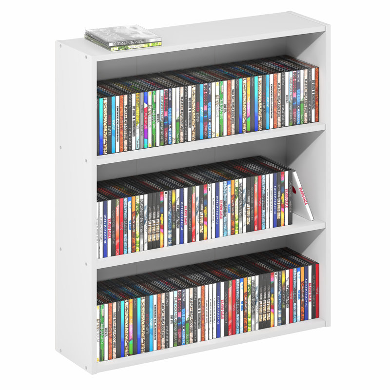 Bibliothèque Furinno Basic 3-Shelf, (3 tablettes) H 26,42 po x l 23,62 po x P 6,61 po
