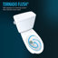 Drake® 1.6 GPF Elongated Two-Piece Toilet with Tornado Flush (Seat Included)-64839694