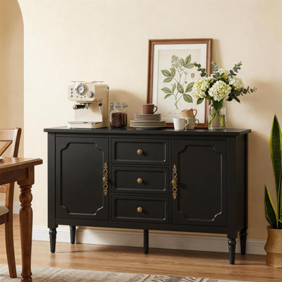 Collynns 47" W 3-Drawer Solid and Manufactured Wood Accent Cabinet