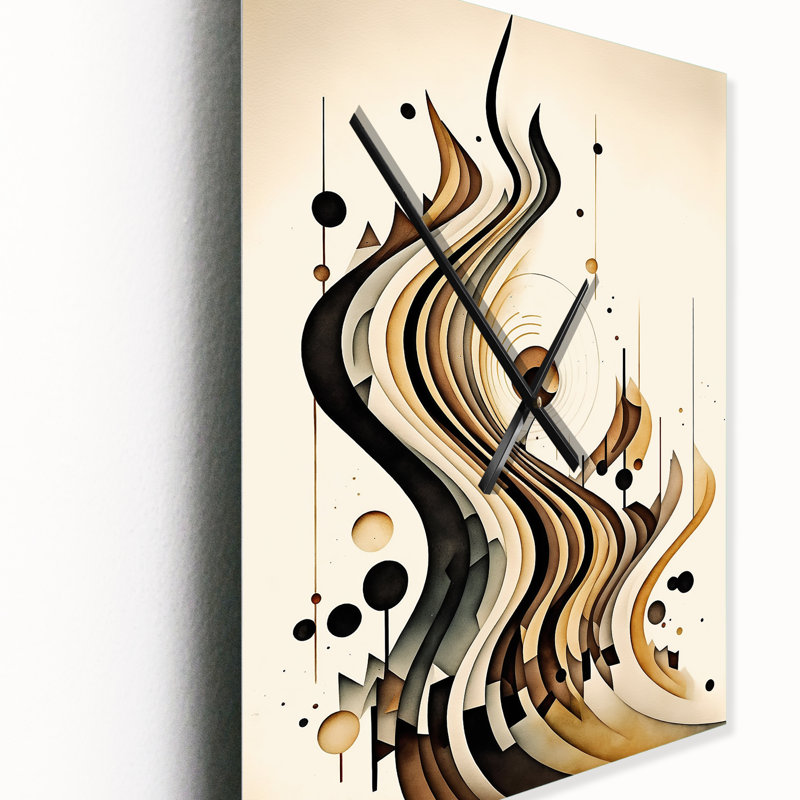 Ionas - Horloge murale moderne, H 40 po x l 30 po x P 1 po