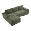Canapé modulaire en forme de L de style Boneless de 104 po de style Boneless-945161725-945161727