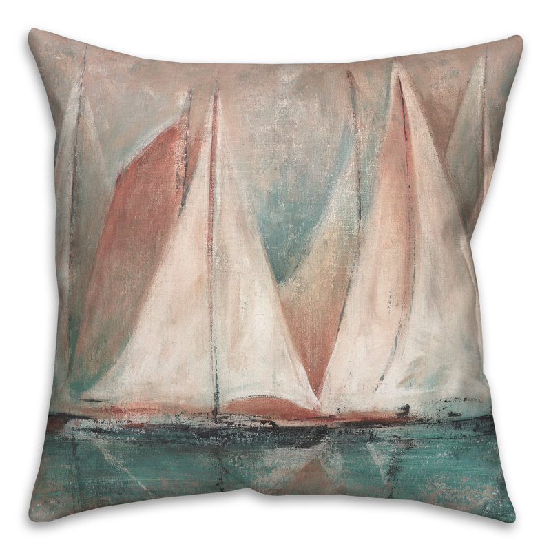  Housse et insert de coussin carré pour voilier, Rose