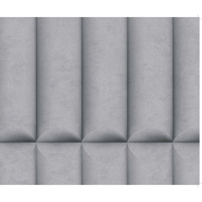 Papier peint Dayveon, gris