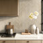 Carreau de plancher et de mur en porcelaine mat aspect bois 12 po x 15 po Havenwood Dove-36932045