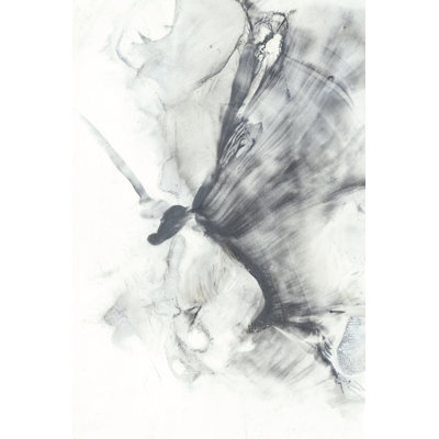 Marbled Grey III - Wrapped Canvas Print
