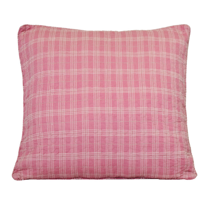 Taie décorative européenne en coton matelassé Donna