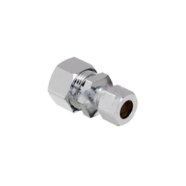 Plumbing N Parts 0.625 in. x 0.375 in. Stainless Steel-Brass ...