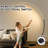 Arc Floor Lamps For Living Room, Modern Led Floor Lamp With Remote Control, Dimmable 3 Color Temperature Tall Standing Lamp,Timing Reading Floor Lamp For Living Room,Office, Bedroom-1962155320