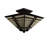 Jankowski Glass Semi Flush Mount
