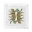 Leopard Seeing Double Hemstitch Cocktail 6" Linen/Cotton Napkin-122609811