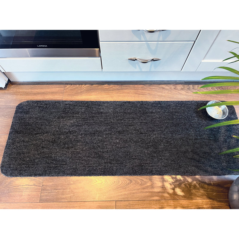 So Soft Indoor Doormat, Runner 50 x 150 cm, Charcoal