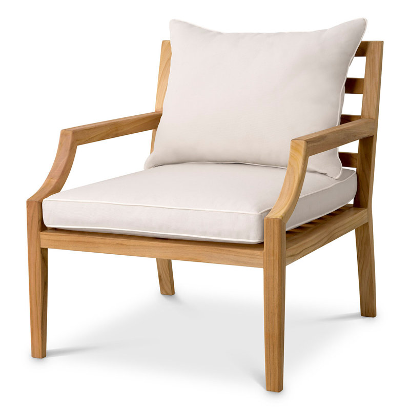 Hera Outdoor Teak Lounge Chair