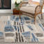 Tapis intérieur / extérieur gris / bleu Anagabriela-1438541325