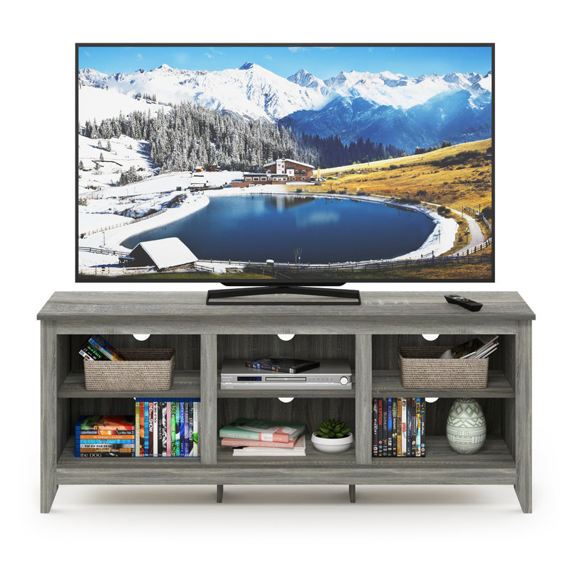 Amberboi TV Stand for TVs up to 65", French Oak Gray