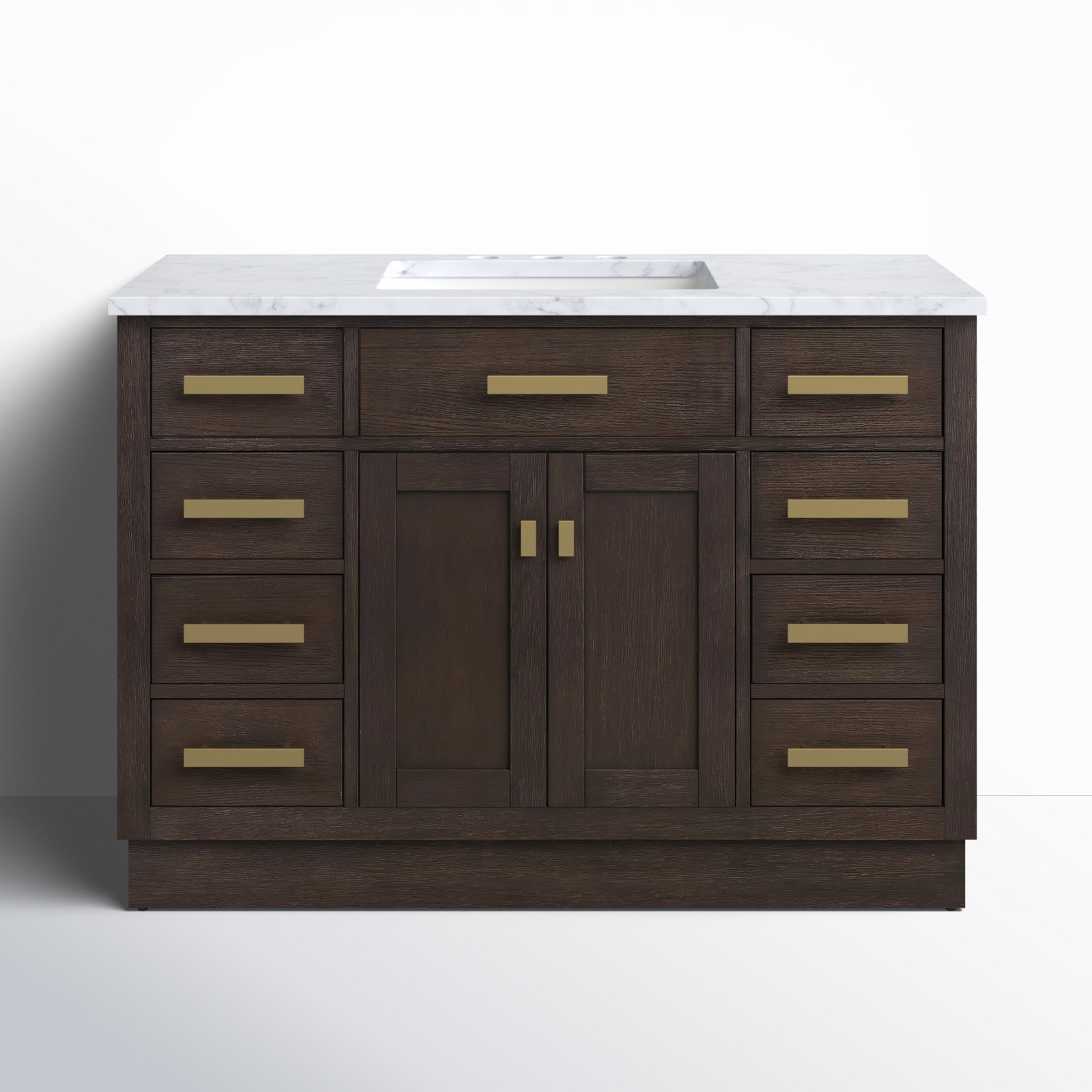 Argenta 48'' Single Bathroom Vanity, Brown