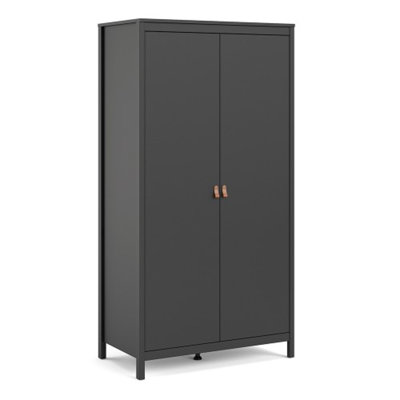 Larenza 2 Door Solid Wood Wardrobe