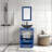 Allexus 24'' Single Bathroom Vanity with Manufactured Wood Top-223385956-259975962-259975963