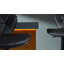 Tabourets de bar réglables pivotants rembourrés, tabouret de bar pivotant réglable avec dossier, chaises modernes à hauteur de comptoir pour îlot de cuisine, salle à manger, brun (ensemble de 2)-2041300859-2041300860