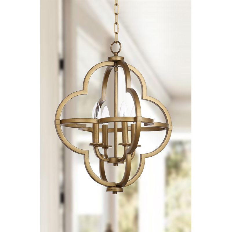 Danilynn 4 - Light Dimmable Globe Chandelier