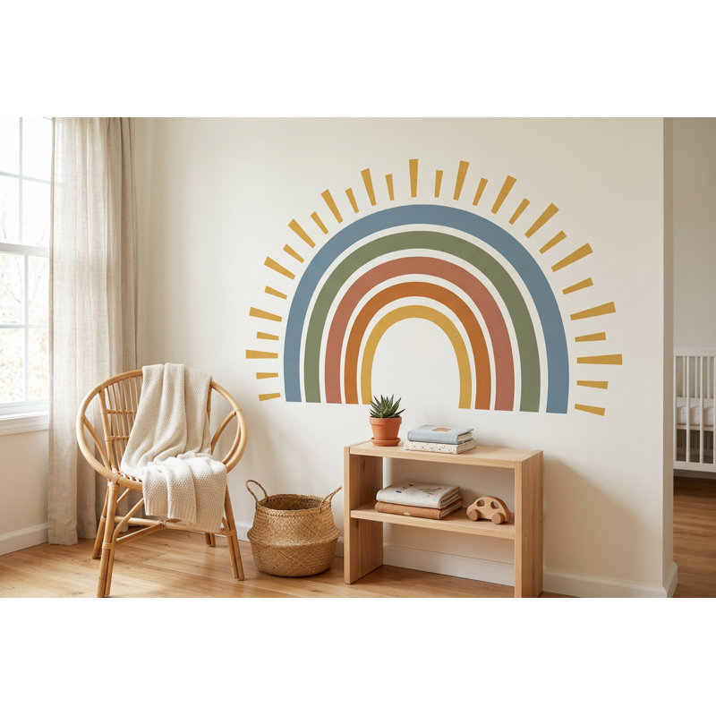 Ensemble de décalcomanies murales en vinyle Boho