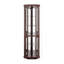 Vitrine d'angle vitrée d'angle pour vitrine d'angle pour le salon, la vitrine, la collection Antique, le vin et le bar-1548837137