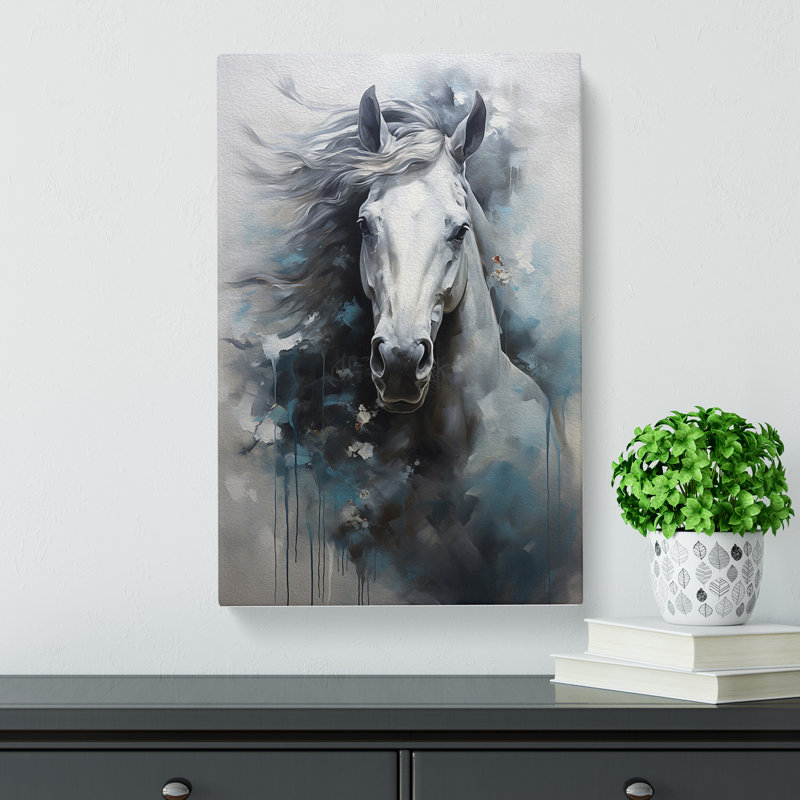Horse Contemporary - Print, 76cm H x 50cm W x 3cm D
