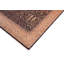 Tapis bleu / doré en laine antique Parnas - 8 pi 0 po x 9 pi 11 po