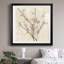 «Neutral Blossoms On Cream», reproduction encadrée de qualité supérieure - prête à être accrochée-823768940-823768942
