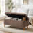 39.4"W Polyester Upholstered Storage Bench-1730590808
