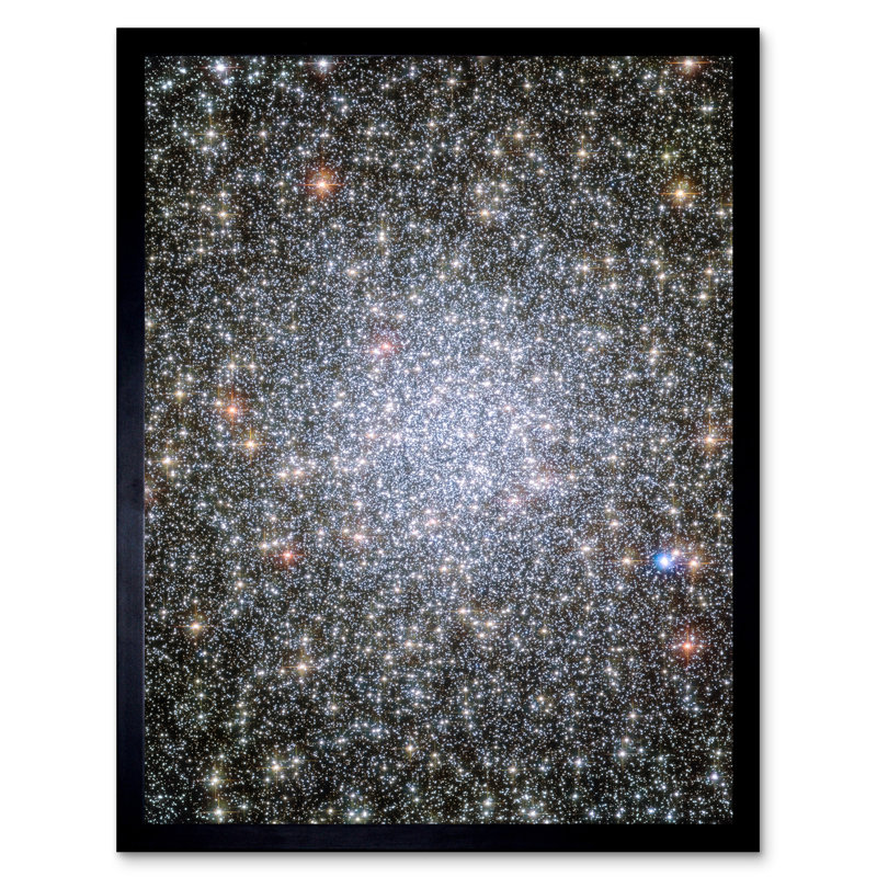 Hubble Space Globular Cluster 47 Tucanae 3000 White Dwarf - Single Picture Frame Print