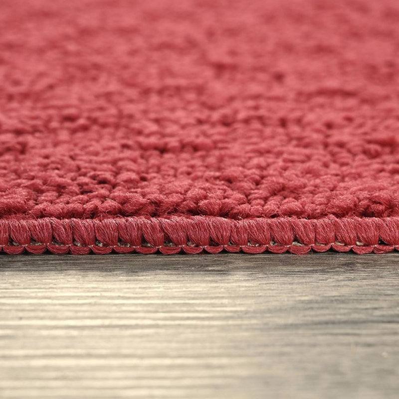 Ensemble de tapis rouge touffeté Tamer