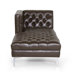 Dark Brown Faux Leather