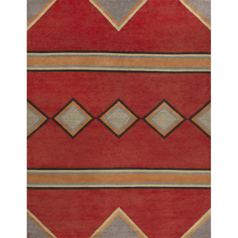 Mesa Wool Southwestern Area Rug, Rectangle 10' x 14'