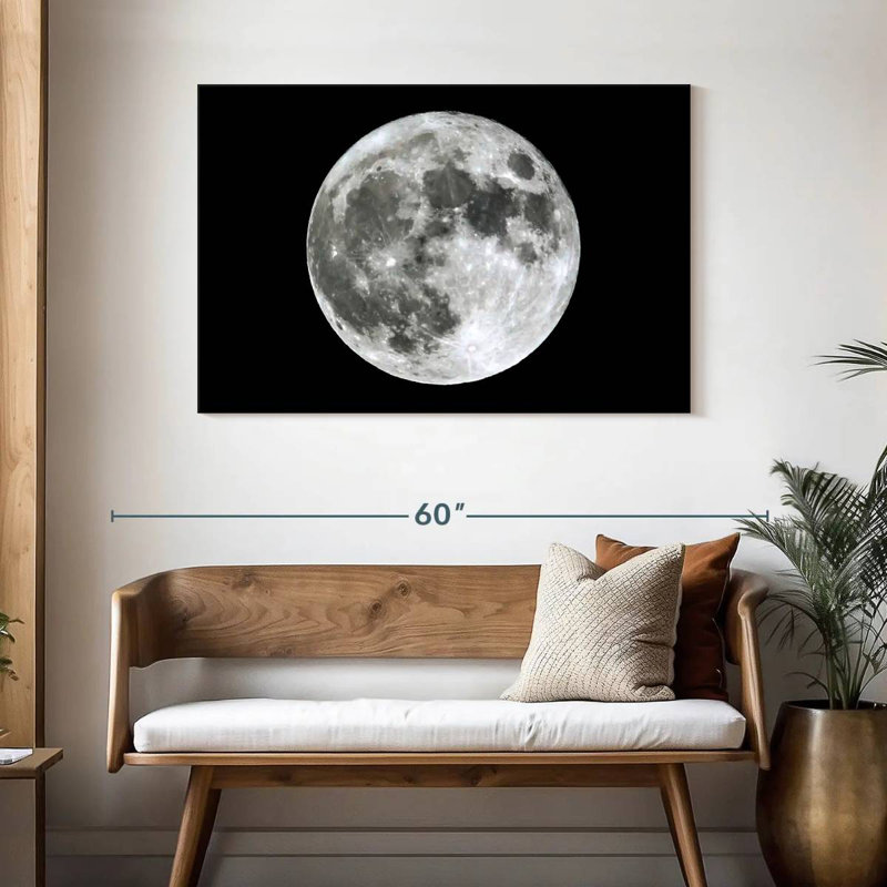 Oberle The Moon, 30" H x 45" W