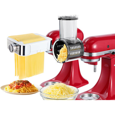 POSKZLE Pasta Attachment For Kitchenaid Stand Mixer With