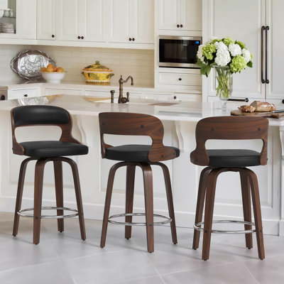 Tabouret de comptoir pivotant 26 po Carylon