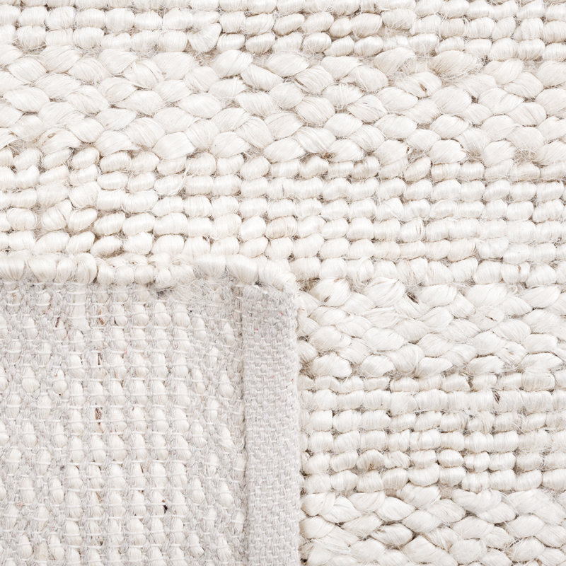 Eco-Smart Hand-Woven Bleach Area Rug, Rectangle 5' x 8'