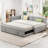 Upholstered L-Shaped Upholstered Daybed-1204951190