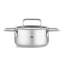 Fissler® Pure Collection Stainless Steel Stockpot with Glass Lid-25973997