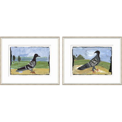 Dana Gibson " Squab Set " by Dana Gibson 2 - Pieces