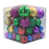 Mauve / rouge / bleu / vert / or