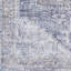 Tapis bleu / brun moyen encre lavable à la machine Heyward-1594989568