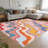Abstract Pattern Area Rug, Soft And Lightweight, Suitable For All Seasons, Easy To Maintain And Easy To Clean, Machine Washable Carpet Floor Mat, Suitable For Living Room, Bedroom, Hallway, Balcony, Patio, Room Decor, Home Decor, Outdoor Decor-1557278528