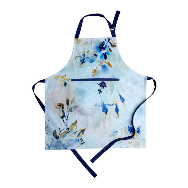 Tablier 100% coton Maison d'Hermine Lazy Summer Days - 27,5 po x 31,5 po