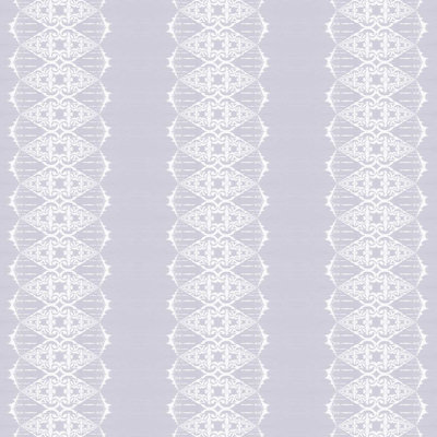 Elizabeth | Ornate Stripe Wallpaper Double Roll