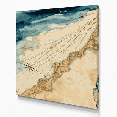 Art mural sur toile beige
